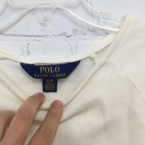 Polo Ralph Lauren 4/4T Flare Sleeve Top - Picture 4 of 4